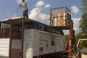 Fire safety house
